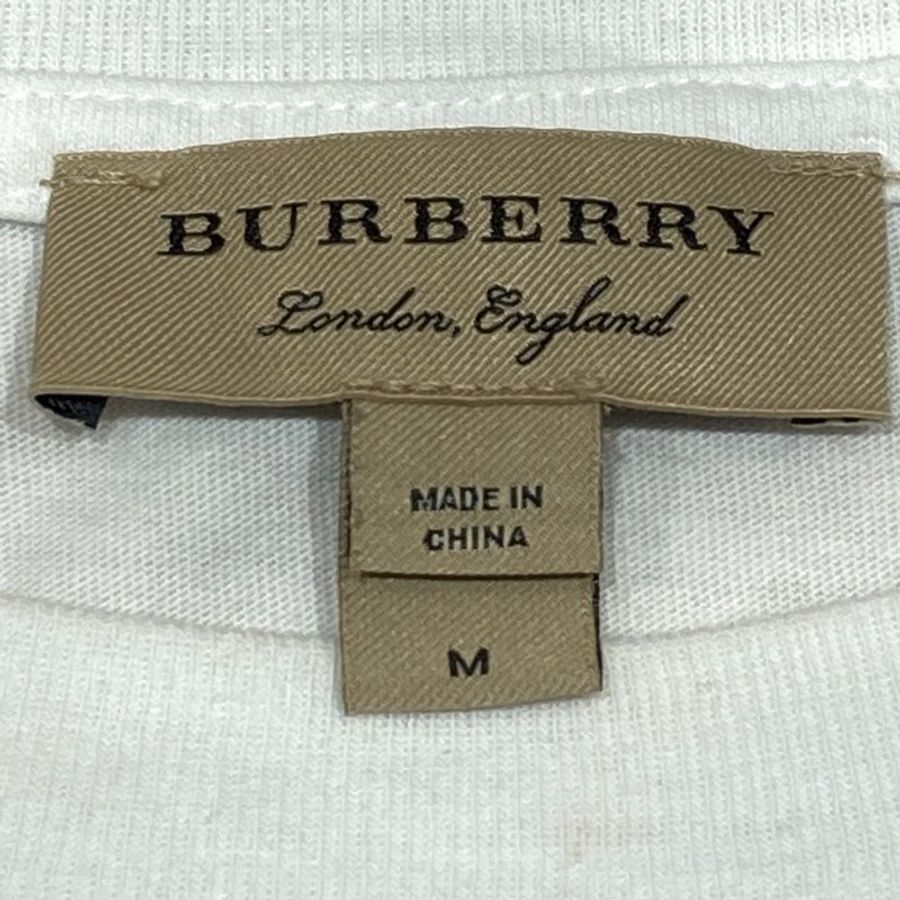 BURBERRY 博柏利 T-SHIRT 棉 白色-3