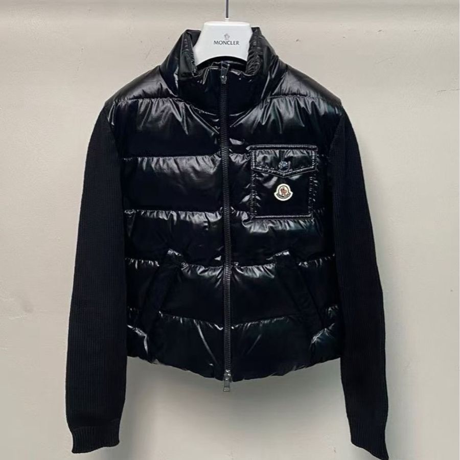2026 春夏 Moncler Cardigan 女款 羊毛拼接羽絨#S M L-0