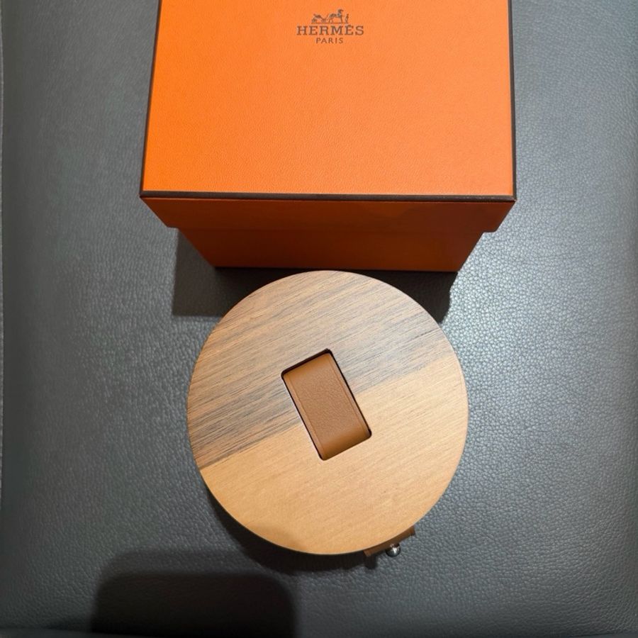 Hermes Heure H 腕錶 25mm 黑色銀盤 Epsom皮 原價$29700-3