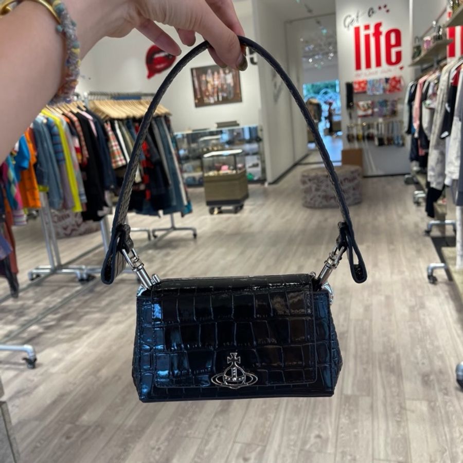 Vivienne Westwood Hazel 土星🪐 小號單肩包-0