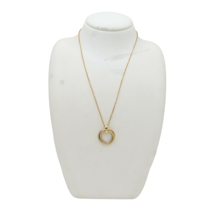 18K玫瑰金 Trinity 項鍊【Cartier 卡地亞】 B7058700-9