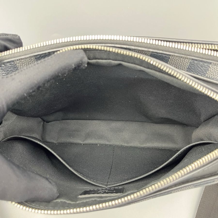 LV 郵差相機包黑棋盤格 尺寸約25*19*8cm-7