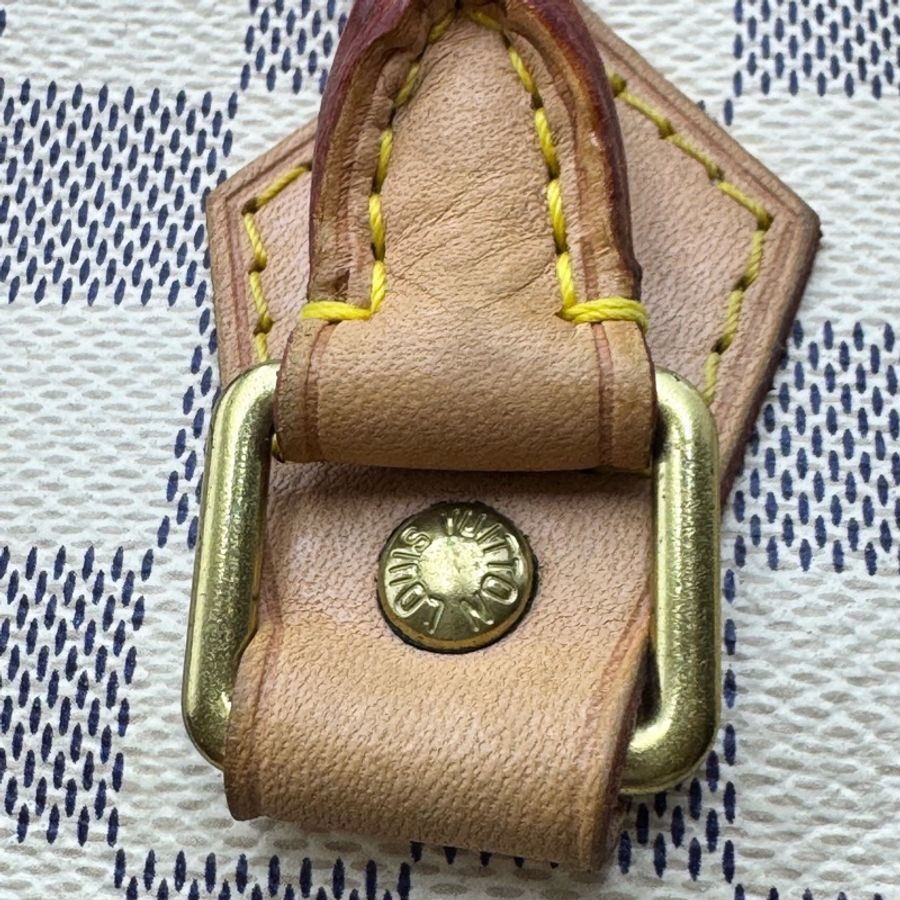路易威登/Lv Speedy 30 白棋盘格 30*17*21-12