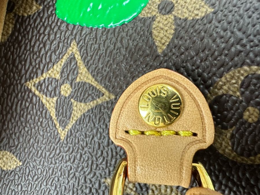 LV 限量款✨草間彌生聯名款NeverFull MM Size-16