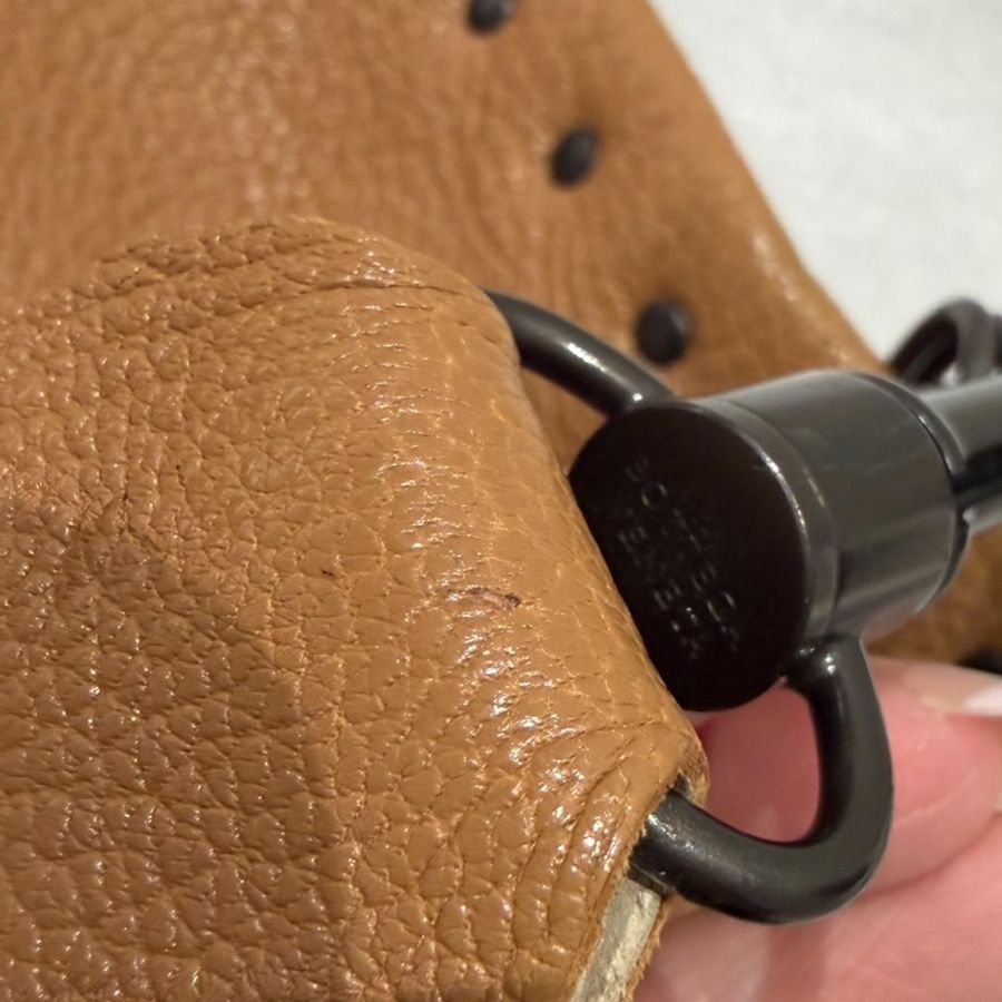 BOTTEGA VENETA BV 卡其 卯釘 咖啡 斜背包 肩背包 側背包 郵差包-30