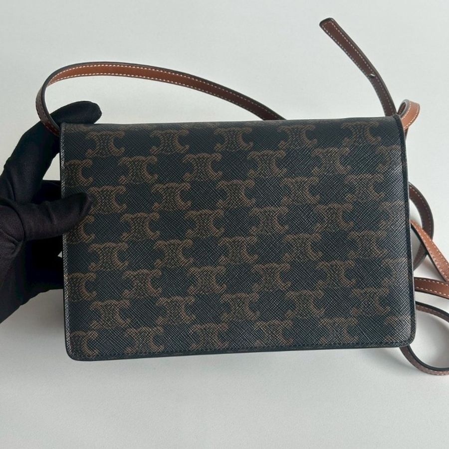 98新🫰🏻Celine 老花雙層 WOC-6