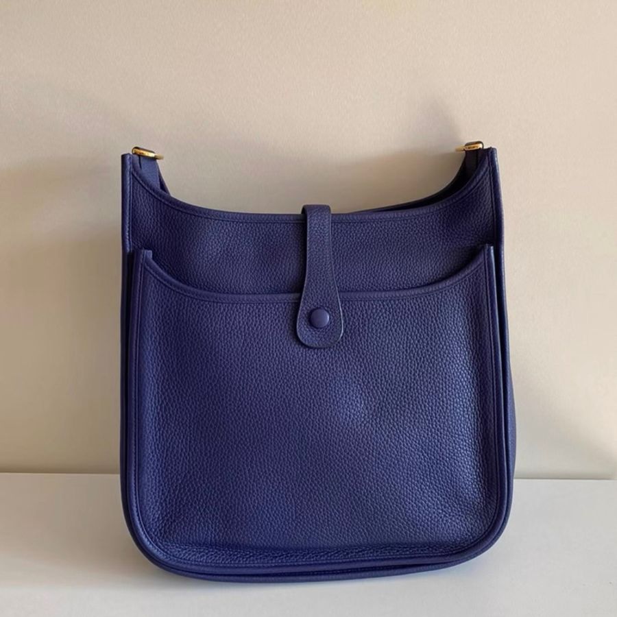 Hermes Evelyne 31 M3水墨藍-1