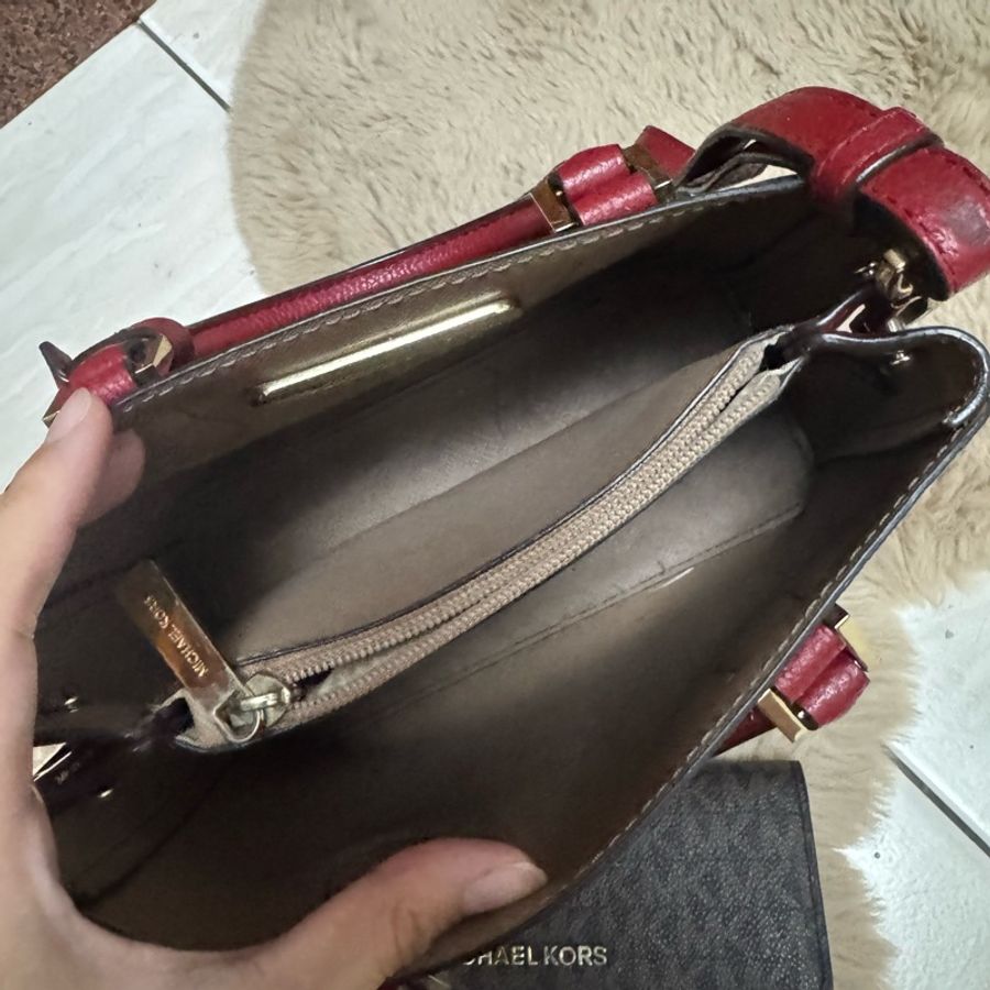 Michael Kors 買一送一 小資輕奢 自賣 肩背包/手提包 自用過約8成新 買包包送同款長夾-4