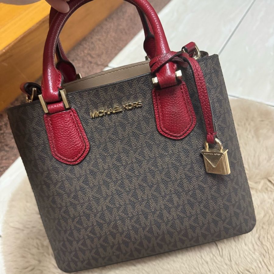 Michael Kors 買一送一 小資輕奢 自賣 肩背包/手提包 自用過約8成新 買包包送同款長夾-9