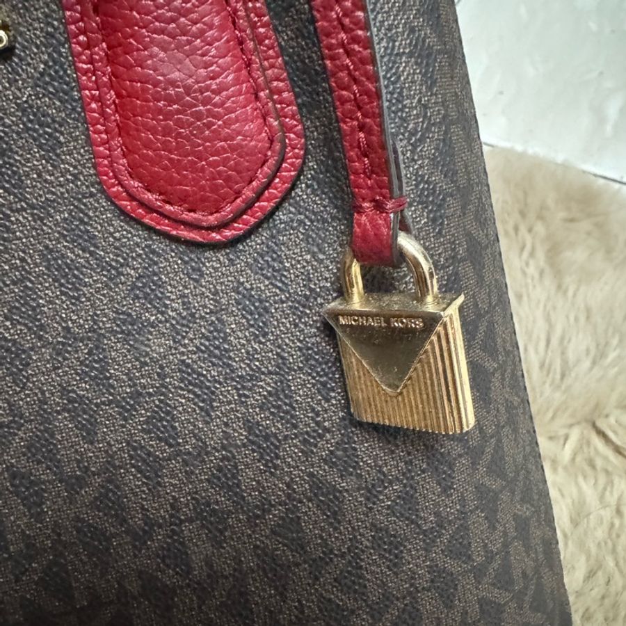Michael Kors 買一送一 小資輕奢 自賣 肩背包/手提包 自用過約8成新 買包包送同款長夾-15