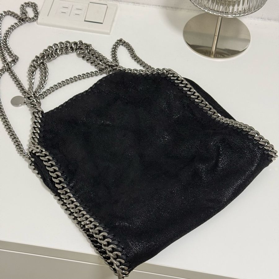Stella McCartney FALABELLA粒面環保皮革摺疊托特包-1