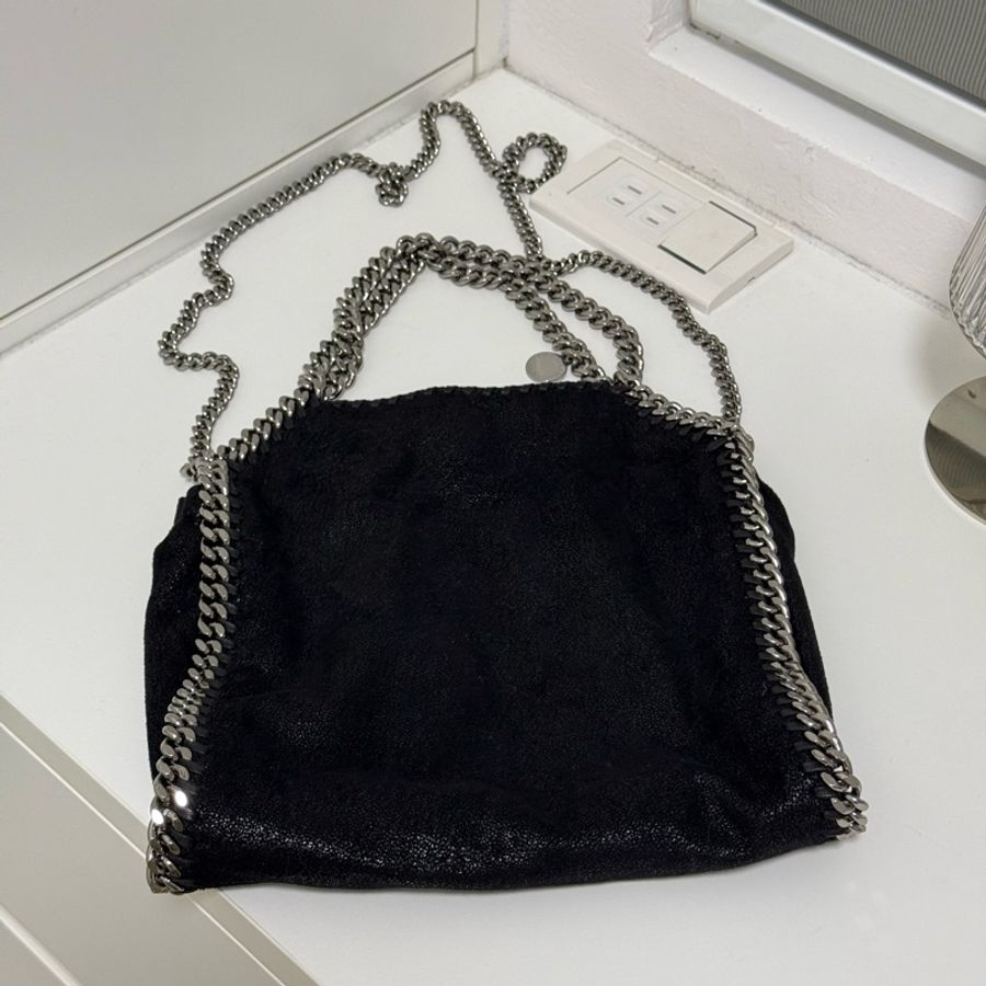 Stella McCartney FALABELLA粒面環保皮革摺疊托特包-8