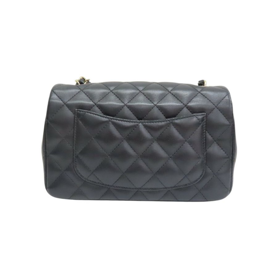 黑色 菱格紋 羊皮 COCO 20 鍊帶 肩背包 無卡【CHANEL 香奈兒】 A69900-1