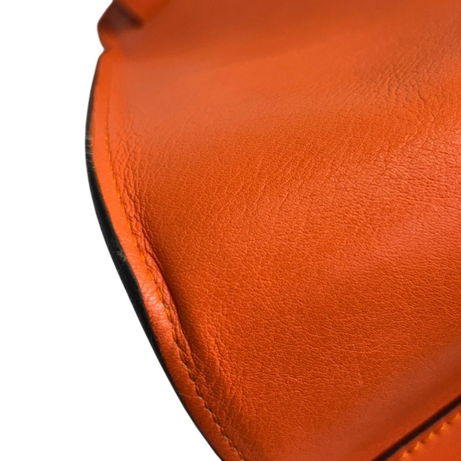 橘色 牛皮 Hammock 肩背包【LOEWE 羅威】 387.30.S35-9