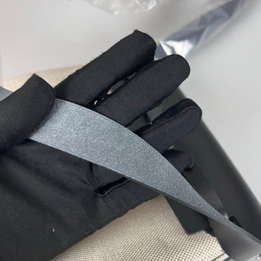 全新品 HERMES K刻 黑白帆布HERBAG MINI-10