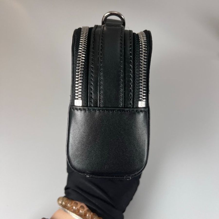 LOEWE 黑雙層相機包MINI-3