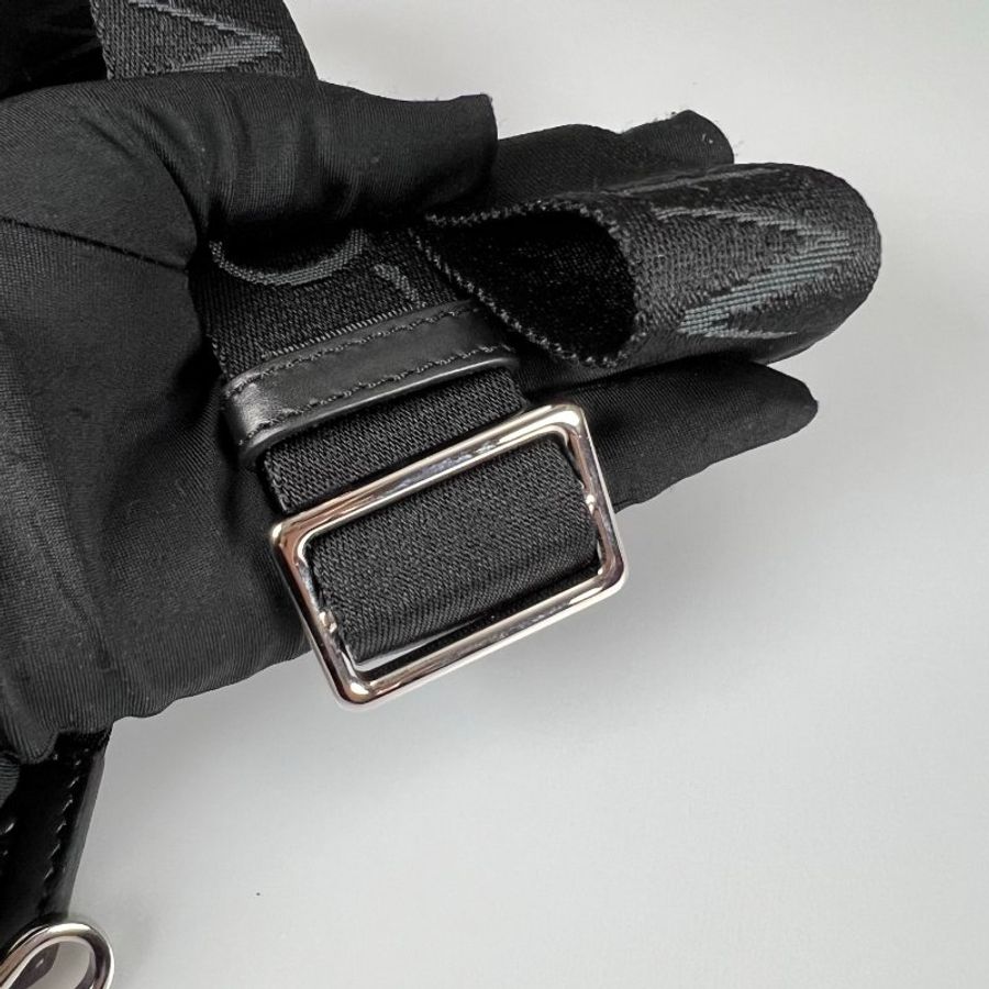 LOEWE 黑雙層相機包MINI-8