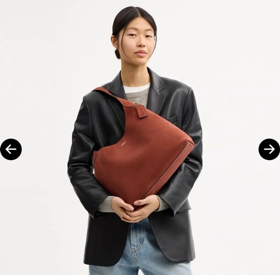 COACH Brooklyn Shoulder Bag 34 -Clay-3