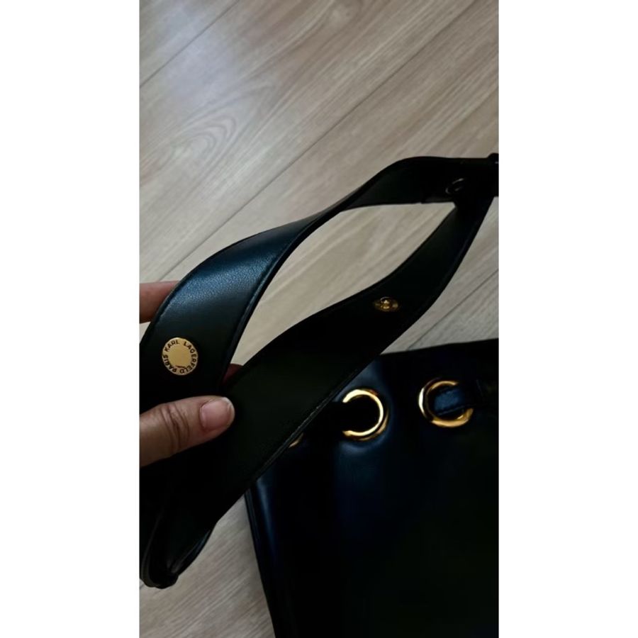 [二手］卡爾小羊皮水桶包-2