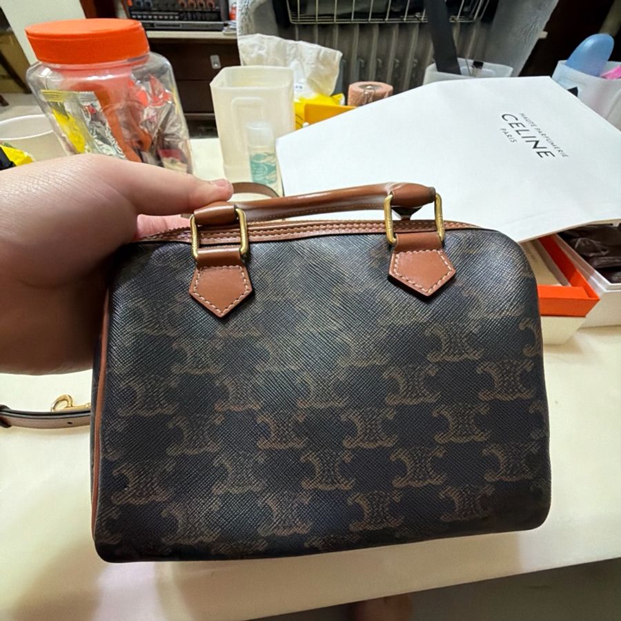 Celine 波士頓包 小號20cm-9