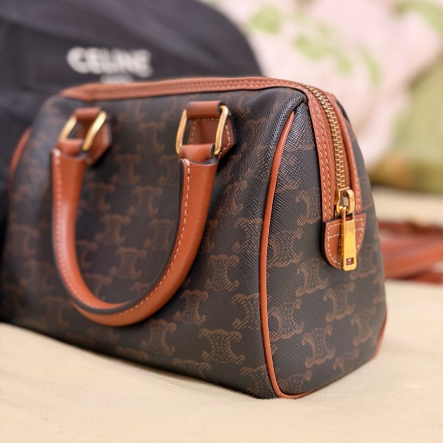 Celine 波士頓包 小號20cm-12