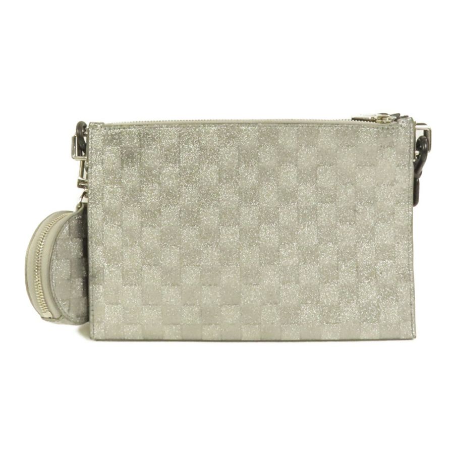 LOUIS VUITTON Damier Trio pouch肩背袋-1