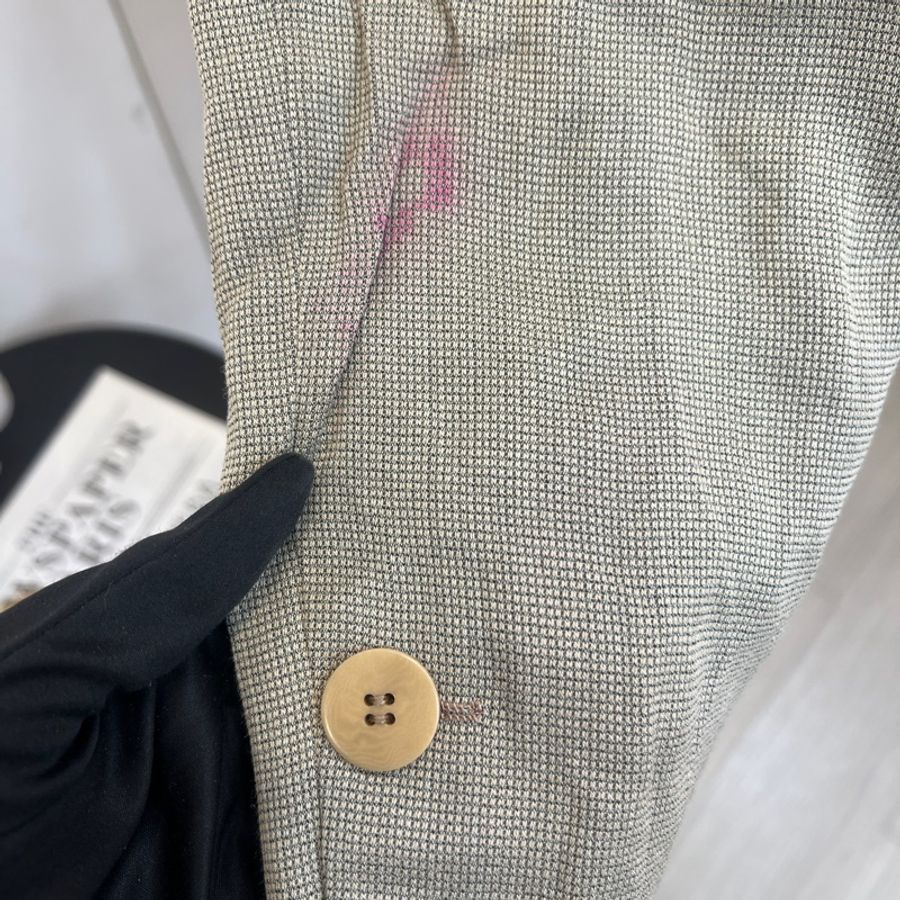 GIORGIO ARMANI灰色格紋西裝外套 vintage 二手中古-7