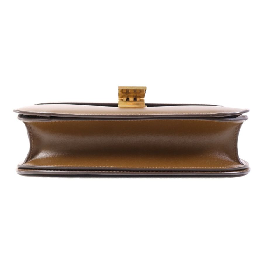 CELINE 牛皮皮革Classic Box金扣肩背袋-3
