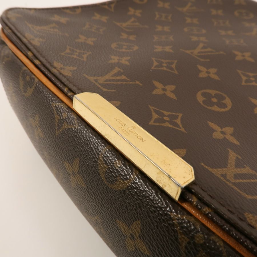 LOUIS VUITTON Monogram Valmy MM金扣肩背袋-12