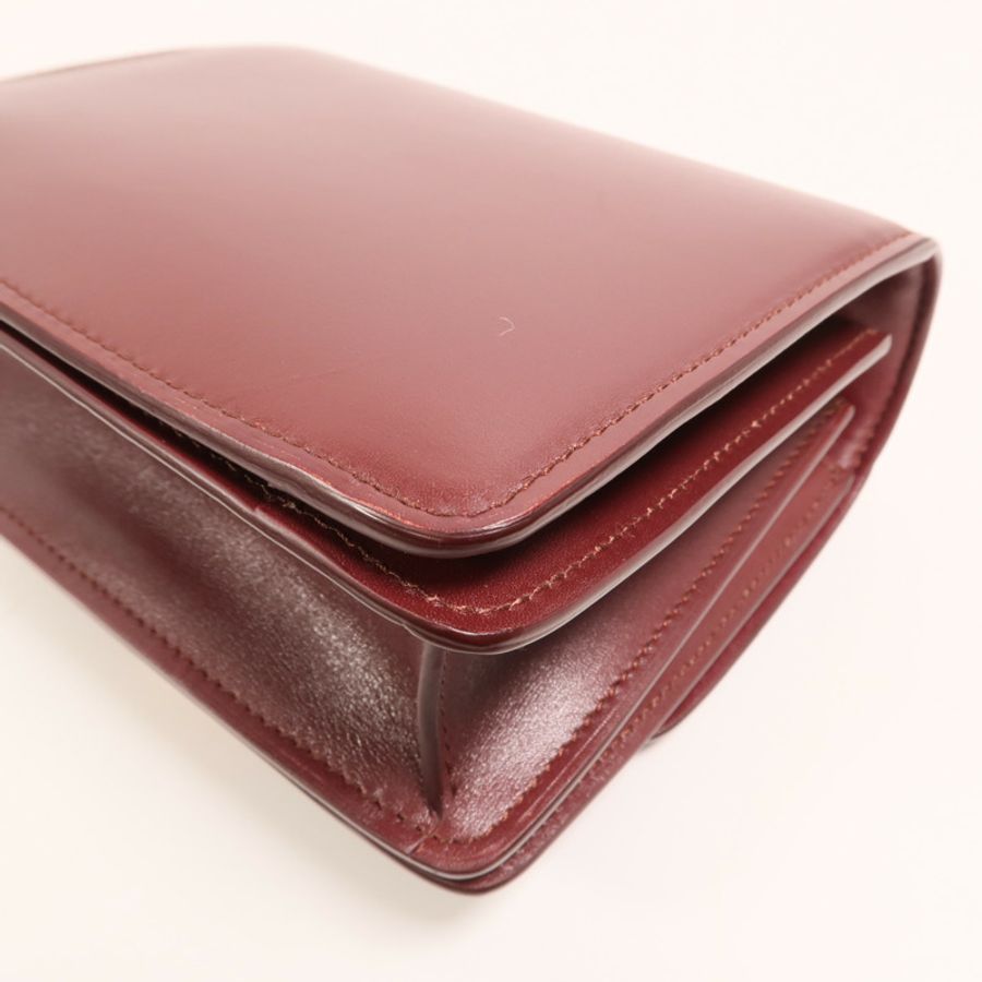 CELINE 牛皮皮革Classic Box Small金扣肩背袋-10