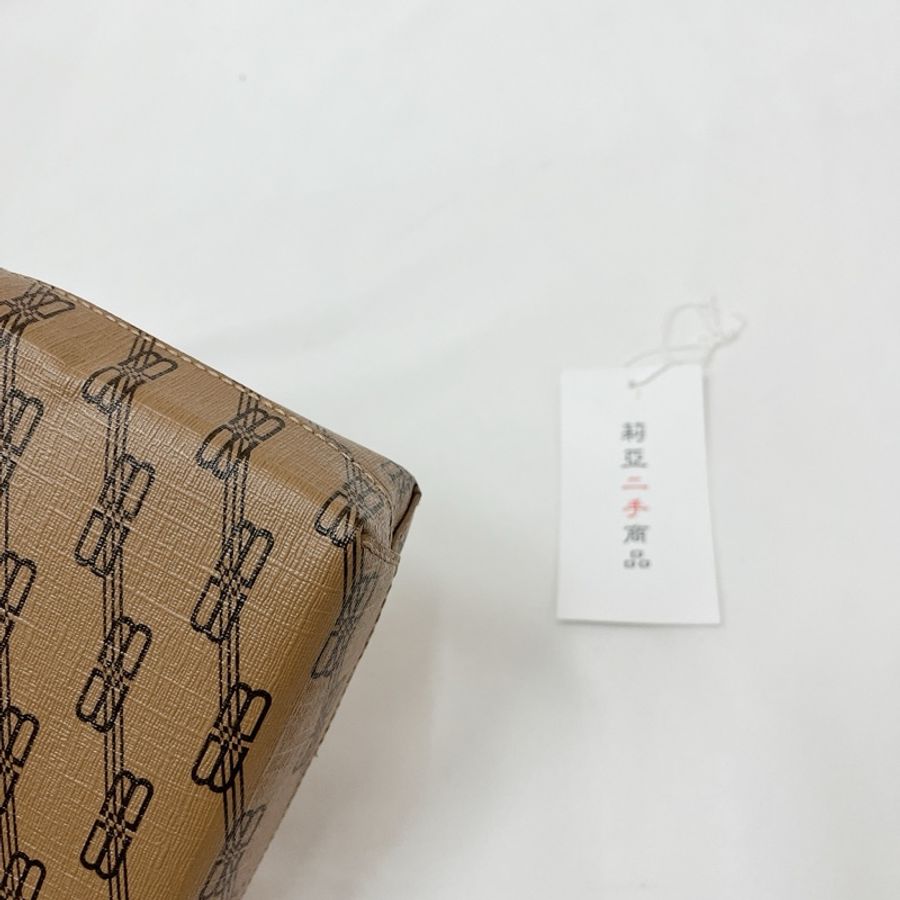 莉亞精品♡BALENCIAGA 老花 咖色 手機包 二手-11