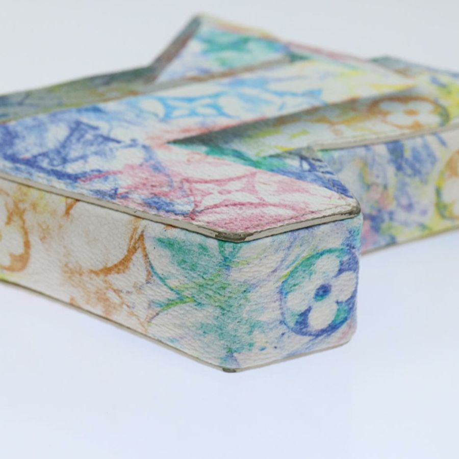 【日本直送】路易威登 Monogram Pastel Colors LV Block Multicolor M57277 LV Auth 69979SM-10