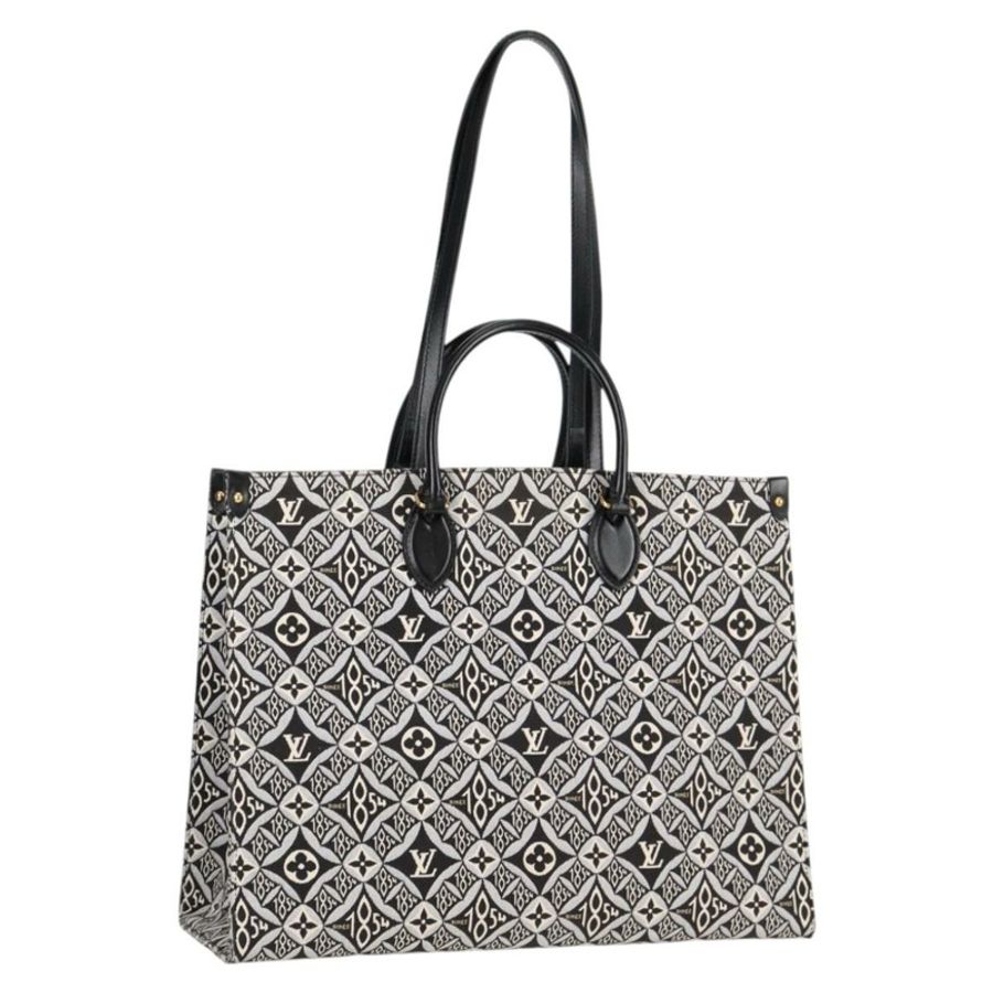 【日本直送】路易威登 Monogram Jaguar On The Go GM 手提包 黑色 M57207 正品 BA1538SAM-0