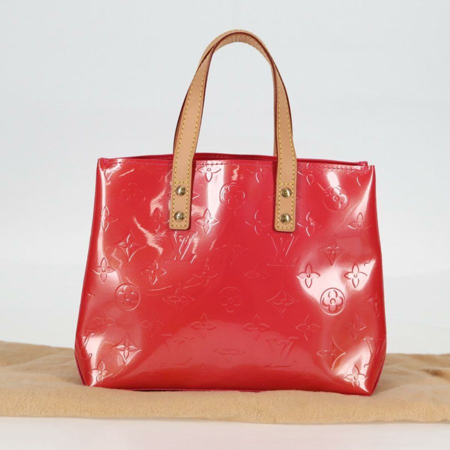 【日本直送】路易威登 Monogram Vernis Reade PM 手提包 Fran Boise M9132F 正品 119018V-11
