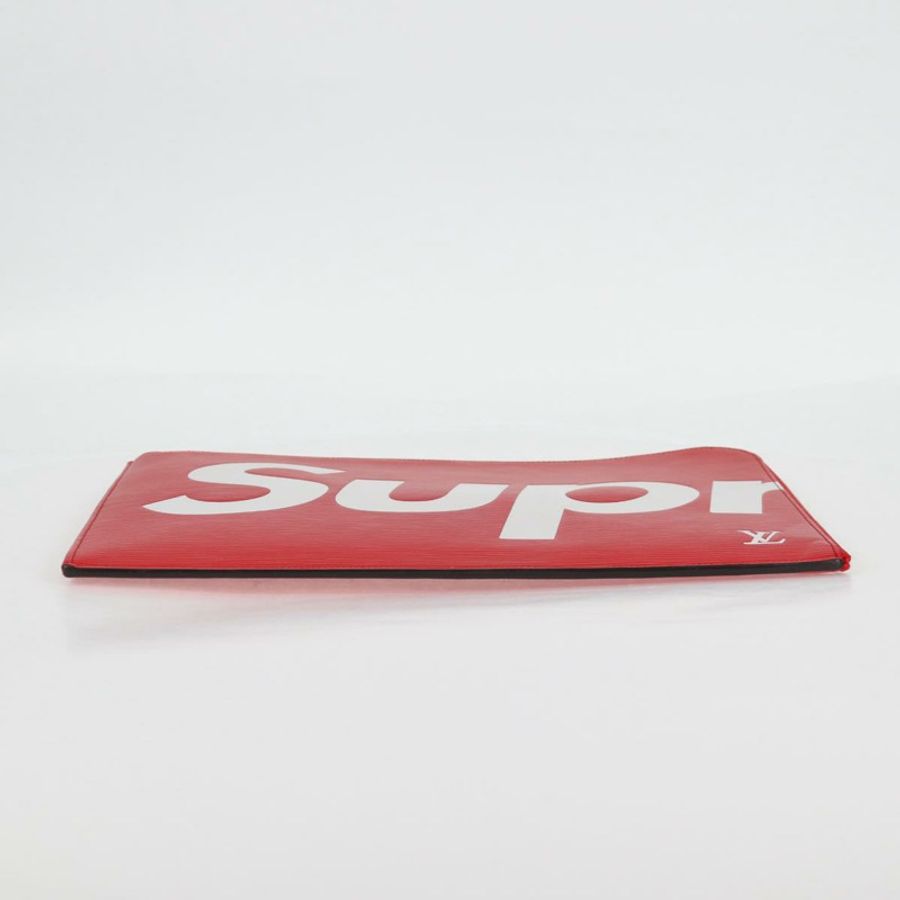 【日本直送】路易威登 Epi Supreme Pochette Jules GM 手袋 紅色 白色 M67722 正品 122842SM-5