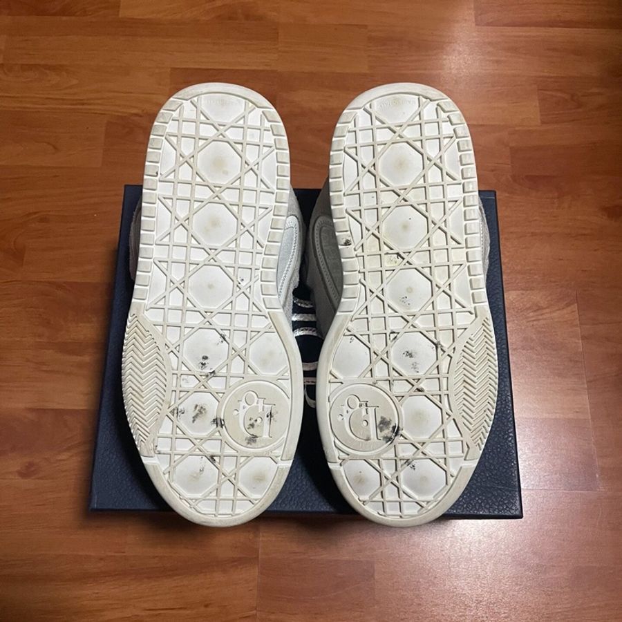 迪奧Dior x DERL限量款b9s Oblique 奶油白 40碼-6