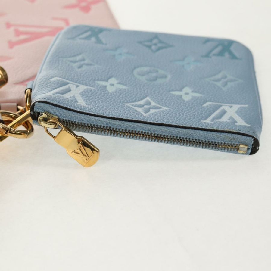 【日本直送】路易威登 Monogram Empreinte Pochette Trio 手袋粉紅 M80407 LV 正品 144344SAM-14