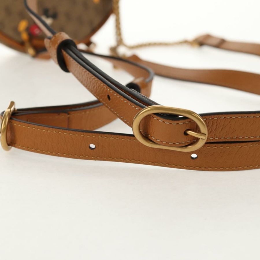 【日本直送】GUCCI Micro GG Supreme Disney迷你雙肩包 PVC 米色 603730 正品 146074SM-13
