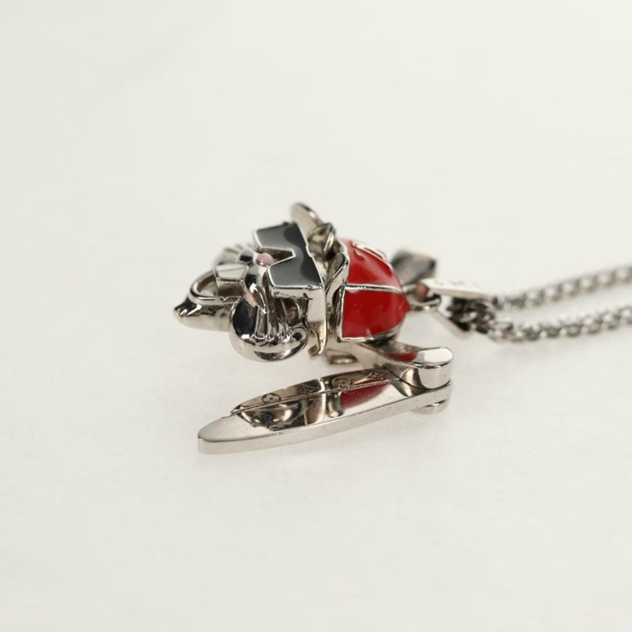 【日本直送】路易威登 (LOUIS VUITTON) 項鍊 LV Collier 兔子項鍊 金屬銀色 LV 正品 128541SM-3