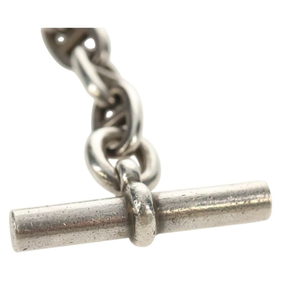 【日本直送】愛馬仕 Chaine d'Ancre MM 手鍊 AG925 17 節銀手鍊 Auth 145603SM-5