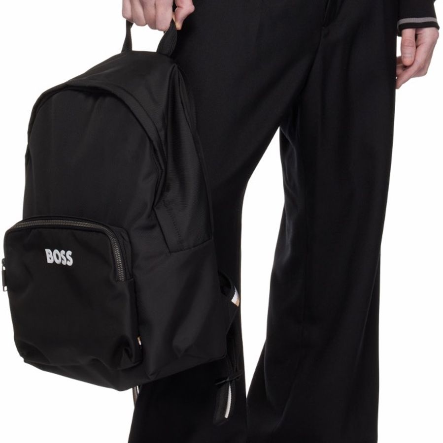 Hugo Boss 男士 徽標雙肩包均碼碼42cm*12.5cm*29.5cm-4