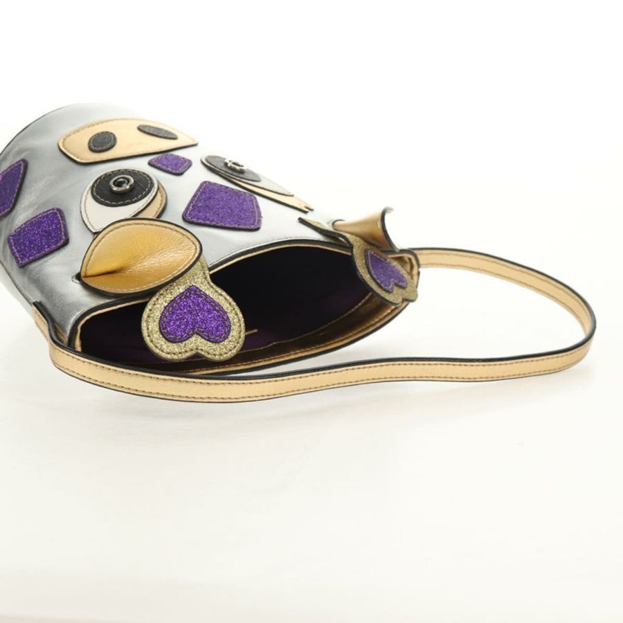 【日本直送】GUCCI 銀色真皮手提包 正品 153926SAM-6