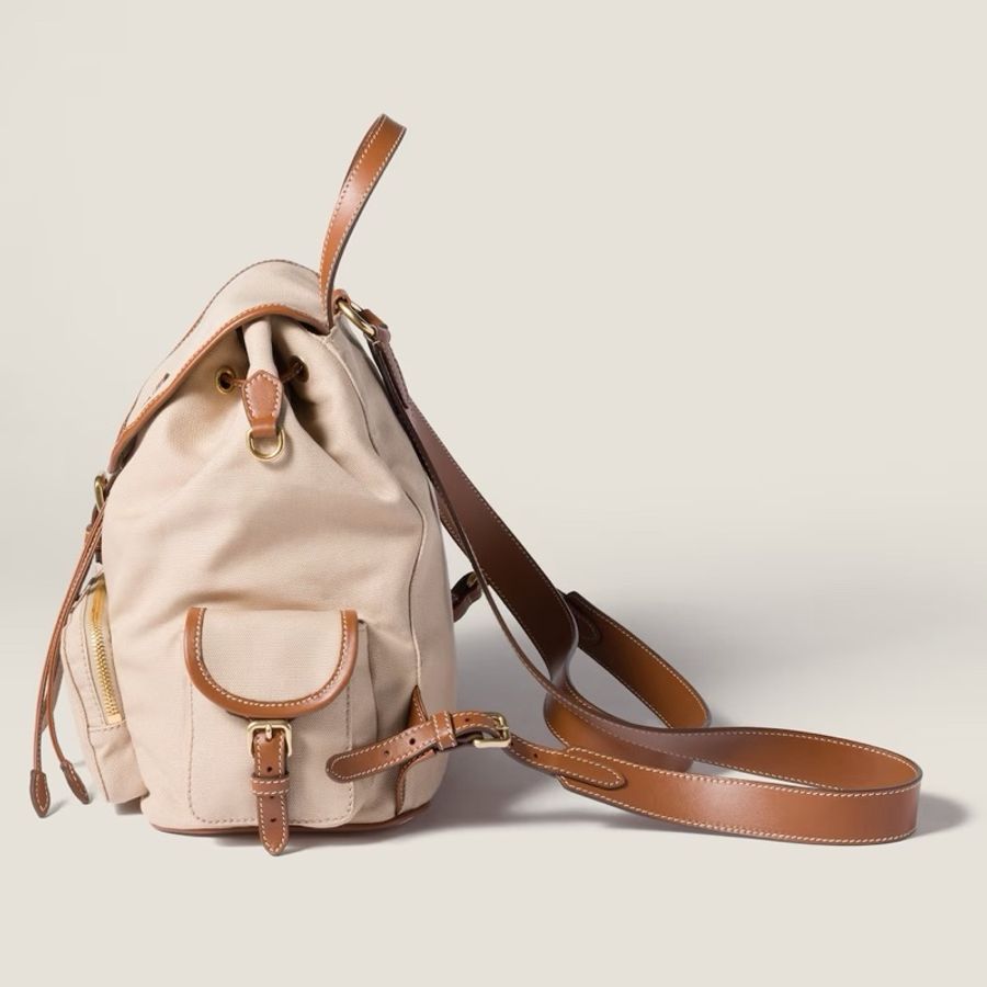 Miu Miu 女士 徽標雙肩包均碼碼25cm*12.5cm*29.5cm-2
