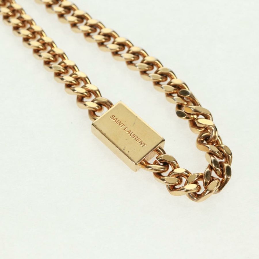 【日本直送】SAINT LAURENT 鏈條 Kate 肩背包 皮革 藍色 金色 正品 163093SAV-7