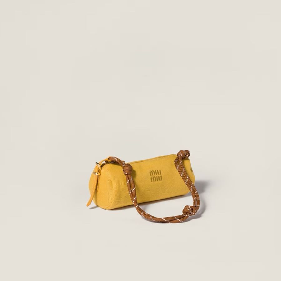 Miu Miu 女士 華達呢小袋均碼碼22cm*9cm*9cm-2