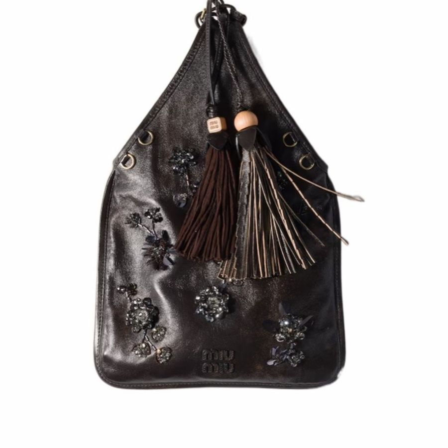 Miu Miu 女士 徽標手提包均碼碼24cm*37cm-0