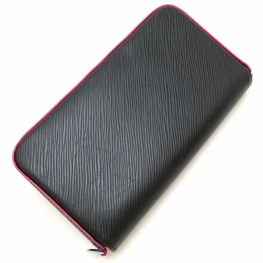 路易威登 Epi 皮革 Pochette Felicie M64579 手拿包,黑色和亮粉色,女士,353135-4