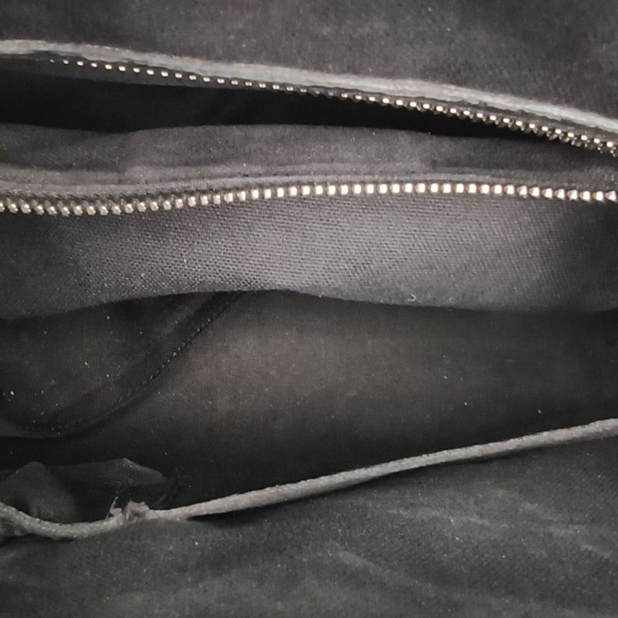 GIVENCHY ANTIGONA鑽石包中號33黑色牛皮銀扣肩背包-5