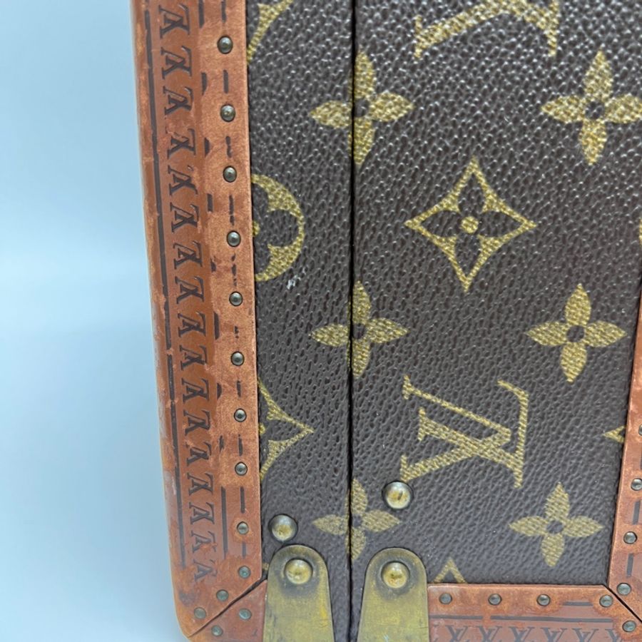 Louis Vuitton 古董手提硬殼行李箱 45 vintage 二手 中古-30