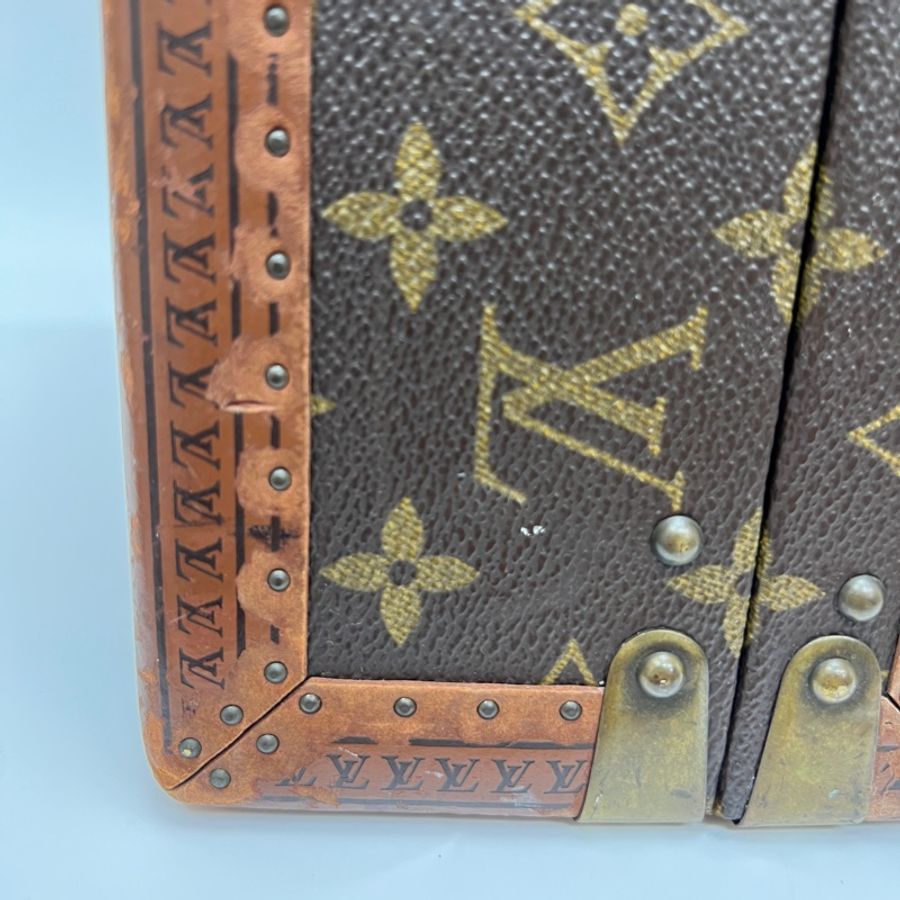 Louis Vuitton 古董手提硬殼行李箱 45 vintage 二手 中古-32